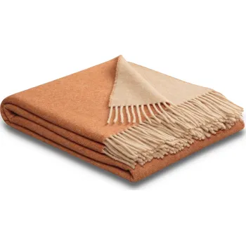 deka Pléd kašmírový 130 x 170 cm, oranžová, Biederlack ▪ Kč 3350 ️ - Luxurytable.cz Biederlack