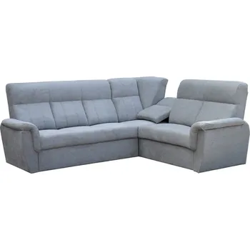 Sedací souprava MODENA MINI LEVÁ - sed. souprava, látka SVĚTLE ŠEDÁ Aragon 83 (FE) - kolekce "E" (K250-Z) NOVÁ LÁTKA