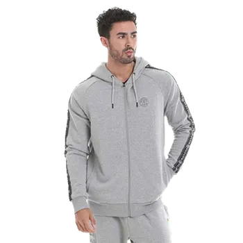 Pánská mikina Golds Gym Pánská mikina Zipper šedá - L