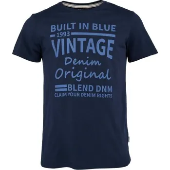 Pánské tričko Pánské tričko BLEND REGULAR FIT M Tmavě modrá