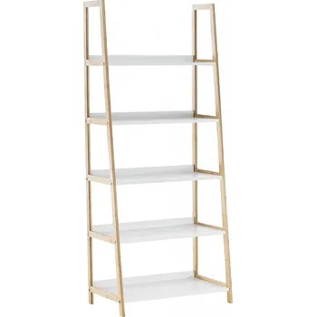 regál Policový regá KOEN TYP 3, bílá/přírodní