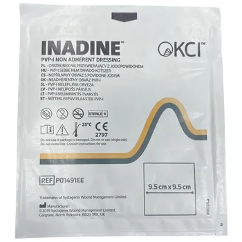 Krytí na ránu Systagenix Inadine krytí na rány 9,5 x 9,5 cm 1 ks