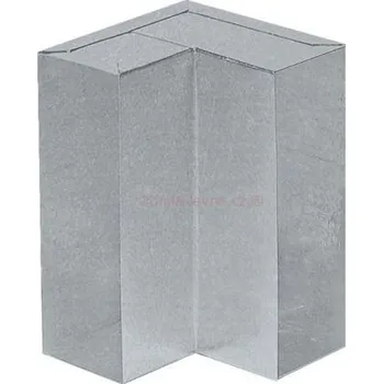 Komín Externí přívod vzduchu-koleno stěna-strop 200x90 mm