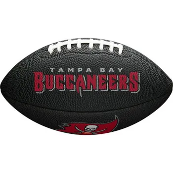 Fotbal Mini míč Wilson MINI NFL TEAM SOFT TOUCH FB BL TB UNI Černá, Červená
