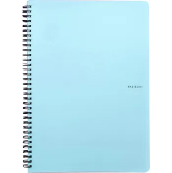 Blok Twin wire blok A4 PP PASTELINI modrá