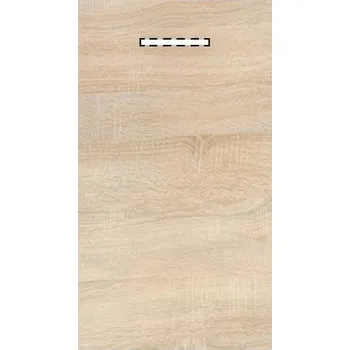 Kuchyňská skříňka Dvířka na myčku REA ALFA DU-45-72 bez panelu, dub bardolino