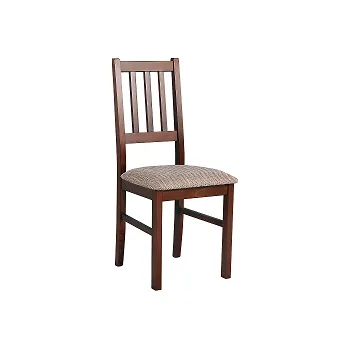 Jídelní židle BOSANOVA 4 (BOSS 4) jídelní židle ořech/látka světle hnědá žinylka č.2*** (DM)- kolekce "DRE" (K150)