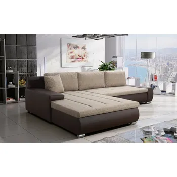 Sedací souprava Rohová sedací souprava TRINIDAD, rozkládací s úložným prostorem, B03/M128