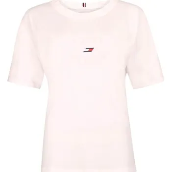 Dámské tričko Dámské tričko Tommy Hilfiger RELAXED TH GRAPHIC TEE S Bílá