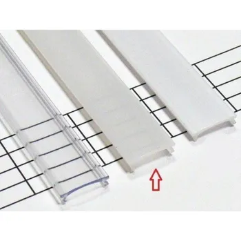 LED lišta LEDLabs Matný difuzor HIGH KLIK pro profily LUMINES A/B/C/D/G/H/Z/Y 2m