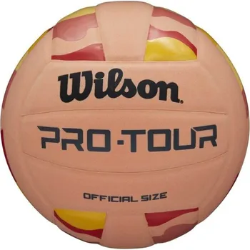 Basketbalový míč Volejbalový míč Wilson PRO TOUR VB STRIPE OF 5 Oranžová