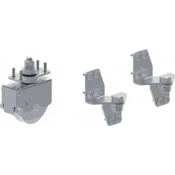 Pohon brány Nastavení pro každý další segment kolejové brány do oblouku