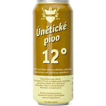 Pivo Únětice 12° Ležák