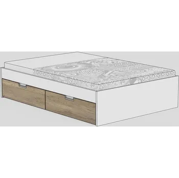 Čelo k posteli REA LAMIA, DUB CANYON