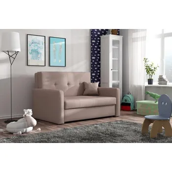 Pohovka Falco Rozkládací pohovka Vivian Bis III s úložným prostorem, starorůžová Melva 61