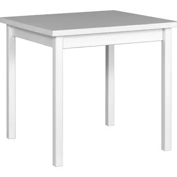 Jídelní stůl MAXMILIÁN 7 - jídelní stůl rozkládací (MAX 7) lamino Bílá (borovice andersen)- kolekce "DRE" (K150-Z)