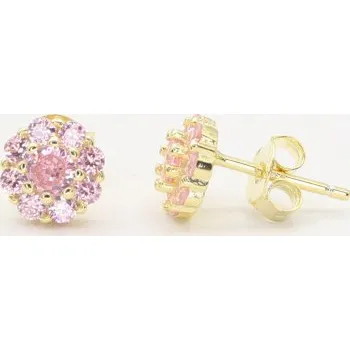 Náušnice Stříbrné náušnice na puzetu