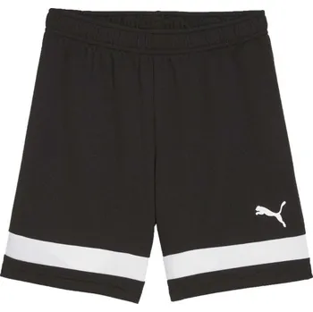 Chlapecké fotbalové šortky Puma INDIVIDUALRISE SHORTS JR 128 Černá, Bílá