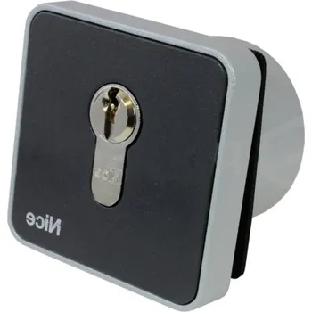 Pohon brány NICE Era Key Switch EKSIEU - klíčový spínač s evropskou vložkou, zapuštěný