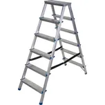 schůdky Al 2x6 oboustr. 150 kg