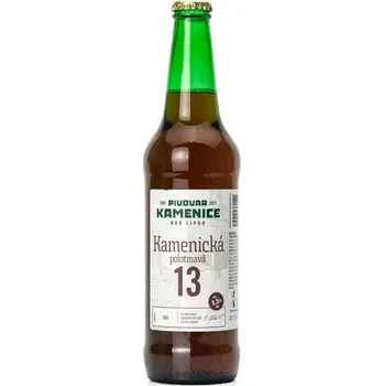 Pivo Kamenice 13° Polotmavá