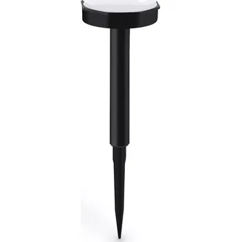 Osvětlení Interlook YNG-105-WC | Zahradní solární lampa bílá koule 10cm