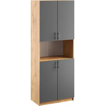 regál Regál 4D OFFICE KIT dub apalačský/antracit