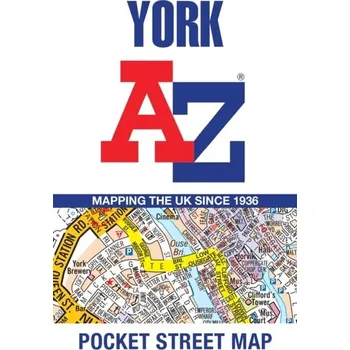 Encyklopedie York A-Z Pocket Street Map - Heron Maps