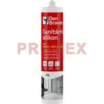 Den Braven Sanitární silikon - 280 ml bílá, kartuše