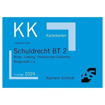 Karteikarten Schuldrecht BT 2 - Langkamp, Tobias
