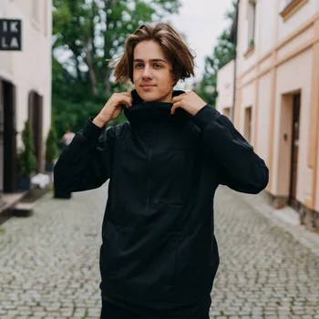 Dámská mikina Mikina Vagus Raven ANORAK - Černá Velikost: L