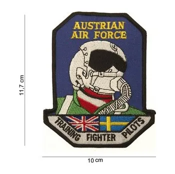 Nášivka Nášivka textilní 101 Inc Austrian Airforce Training Fighter Pilot - barevná