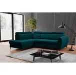 Falco Sedací souprava Faria levá zelenomodrá