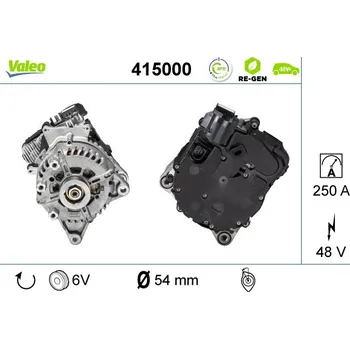 Generátor startéru, , J9C18054, J9C18054E, J9C24876, K8D211A240AB, K8D211A240AC, K8D211A240AD, LR115527, LR124590, LR137956, LR142230, RMK8D211A240AB, RMK8D211A240AC, VALEO, 415000
