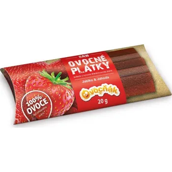 Sušená potravina Ovocné plátky jahodové 20g