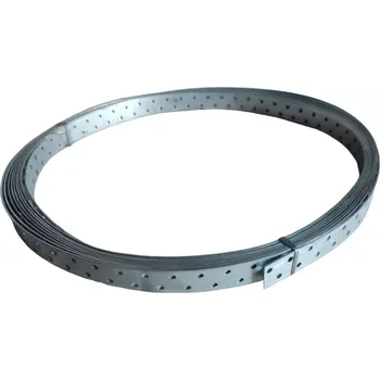 Tesařské kování Páska ocelová montážní (hladká) 25x1,5mm - délka 25m, žár. Zn