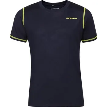 Chlapecké tričko Chlapecké běžecké triko Arcore MUKASA 128/134 Tmavě modrá, Žlutá