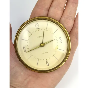 Hodiny Krásný Starožitný budík č.13 (Starožitný cestovní budík)