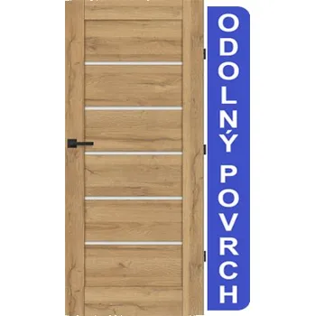 Interiérové dveře VILEN DOOR Interiérové dveře Anita 5/5 - Dub Natur Premium 70/197 cm