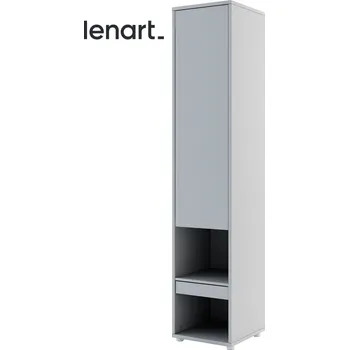 Šatní skříň Policová skříň REBECCA šedá