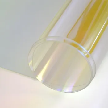 Fólie na šití TPU 0,8 mm metalická žluto-růžová