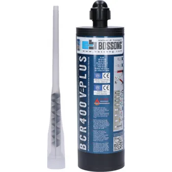 Průmyslové lepidlo Vinylesterové zimní chemické kotvení bez styrenu, pro těžká břemena, 400 ml, do -10 °C