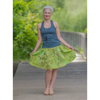 Dámská sukně Sukně krátká "Limetka"