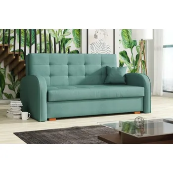 Pohovka Falco Rozkládací pohovka Vivian Gold III s úložným prostorem, mentolová Kronos 26