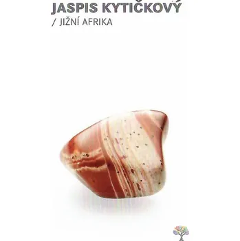 Obal na kartičku Magieprirody.cz Kartička s popiskem kamene Jaspis kytičkový #19