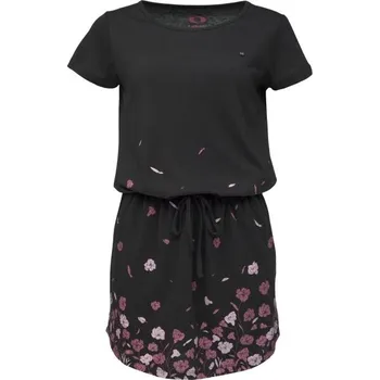 Dámské šaty Dámské šaty LOAP ASBEDA S Černá, Růžová