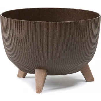 Květináč Plastová mísa Roma eco coffee jumper 400 mm, espresso