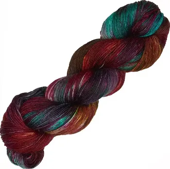 Příze Symfonie Yarns Terra VR2002 Party osvětlení (Ručně barvená příze Terra 2002 Party lights)
