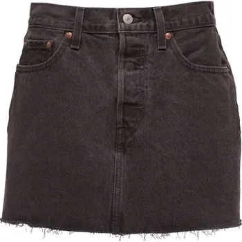 Dámská sukně Dámská džínová sukně Levi's® ICON 27 Černá