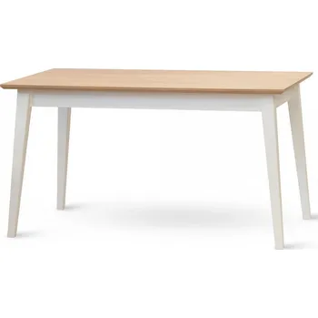 Jídelní stůl Stůl Y25 variant Odstín: dub hickory-bílá, Šíře stolu: 80, Délka stolu: 120